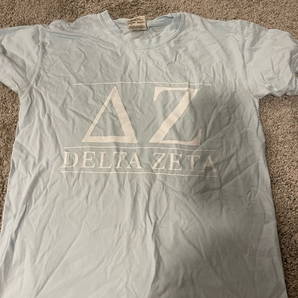 Delta Zeta Comfort Colors Tee